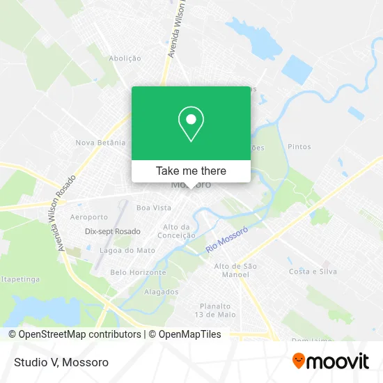 Studio V map