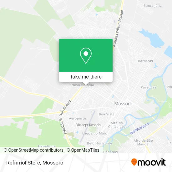 Refrimol Store map