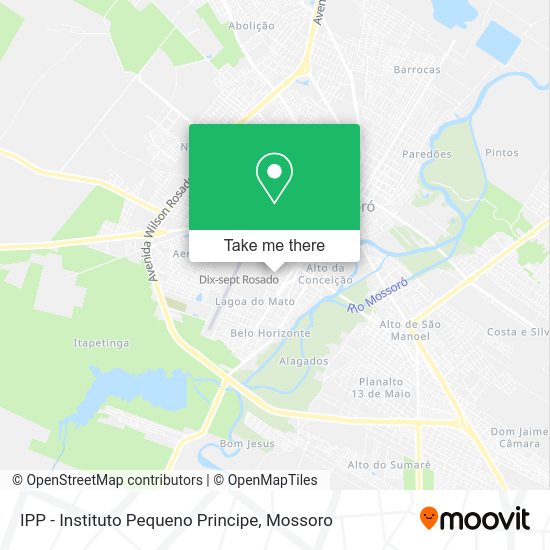 IPP - Instituto Pequeno Principe map