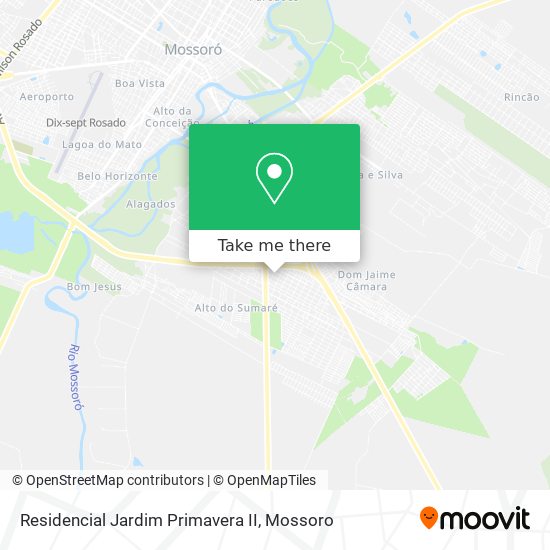 Residencial Jardim Primavera II map