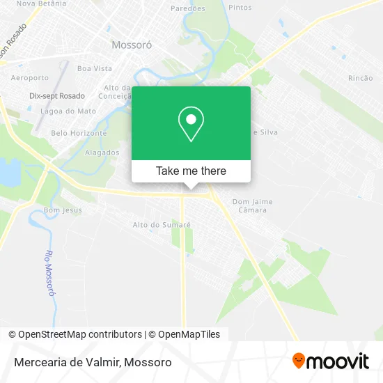 Mercearia de Valmir map