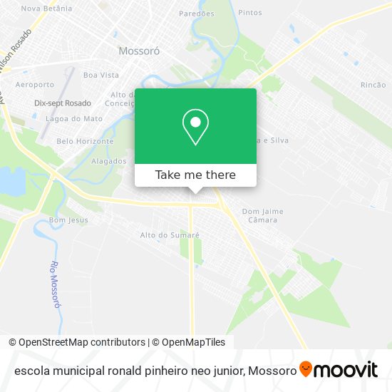 escola municipal ronald pinheiro neo junior map
