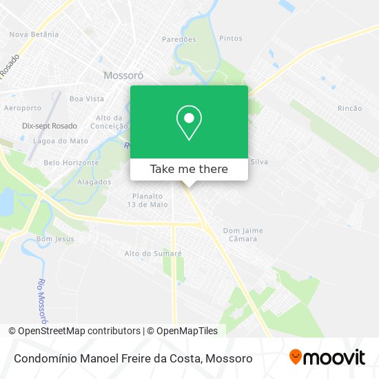 Condomínio Manoel Freire da Costa map