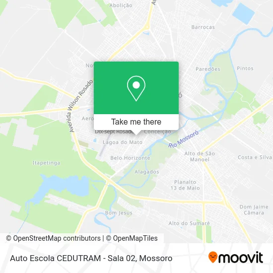 Auto Escola CEDUTRAM - Sala 02 map