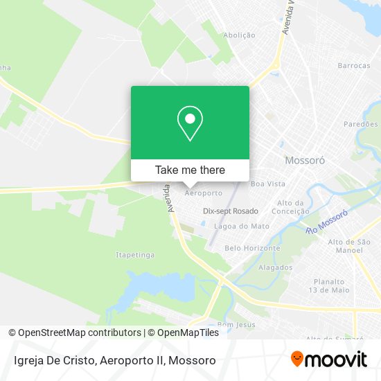 Igreja De Cristo, Aeroporto II map