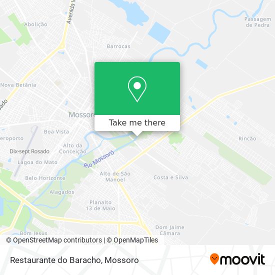 Restaurante do Baracho map
