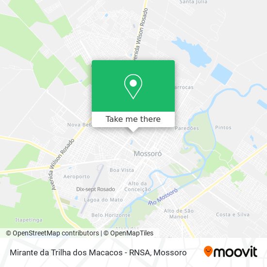 Mirante da Trilha dos Macacos - RNSA map
