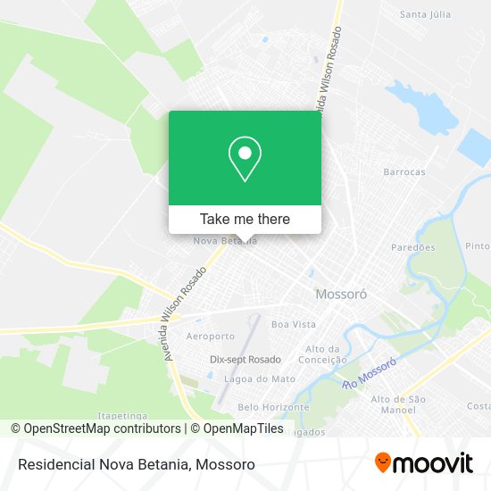 Residencial Nova Betania map