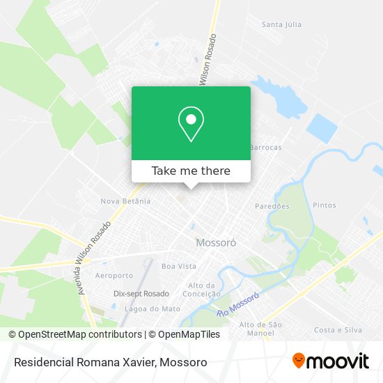 Residencial Romana Xavier map