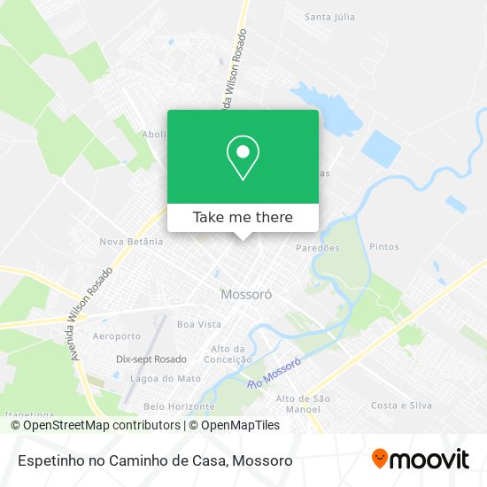 Espetinho no Caminho de Casa map