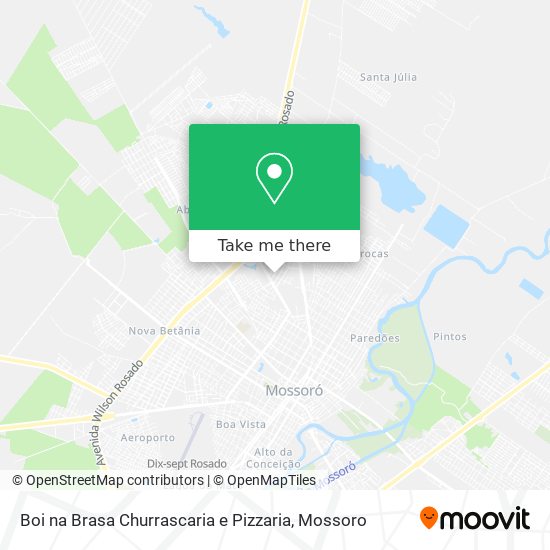 Boi na Brasa Churrascaria e Pizzaria map