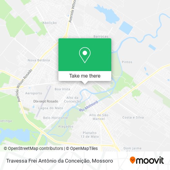 Travessa Frei Antônio da Conceição map