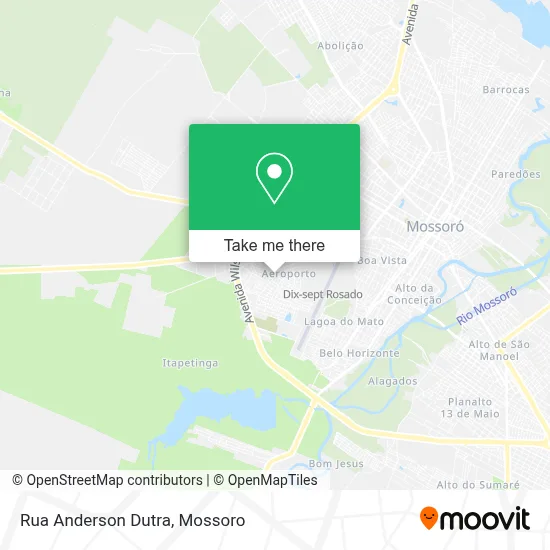 Rua Anderson Dutra map