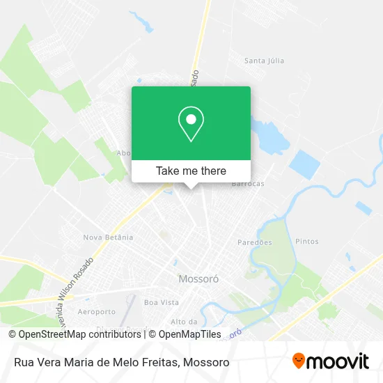 Rua Vera Maria de Melo Freitas map