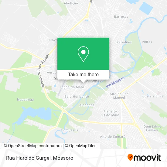 Rua Haroldo Gurgel map