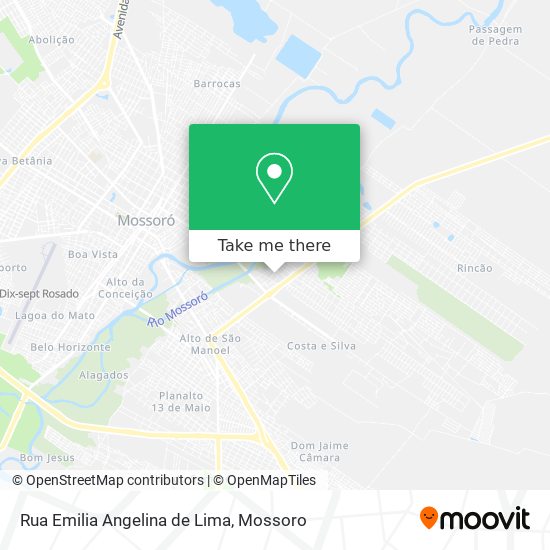 Rua Emilia Angelina de Lima map
