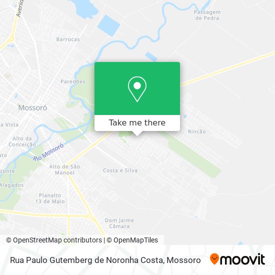 Rua Paulo Gutemberg de Noronha Costa map