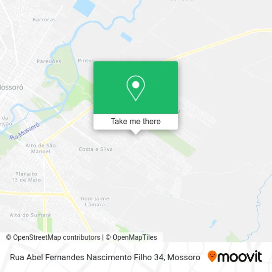 Rua Abel Fernandes Nascimento Filho 34 map