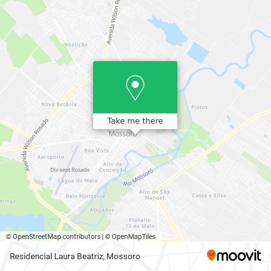 Residencial Laura Beatriz map