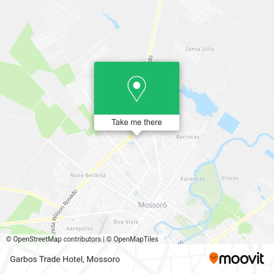 Garbos Trade Hotel map