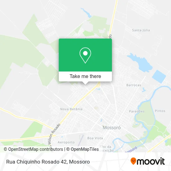 Rua Chiquinho Rosado 42 map