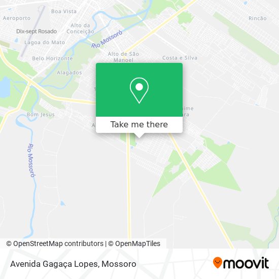 Avenida Gagaça Lopes map