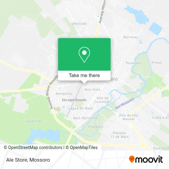 Ale Store map