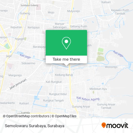 Semolowaru Surabaya map
