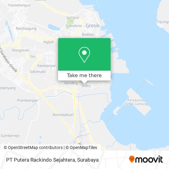 PT Putera Rackindo Sejahtera map