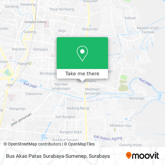 Bus Akas Patas Surabaya-Sumenep map