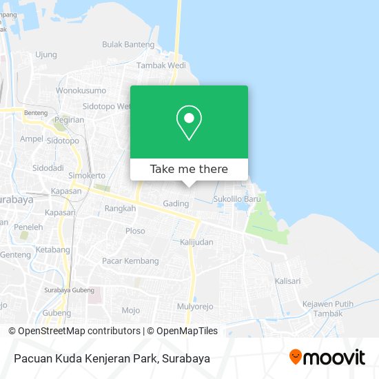 Pacuan Kuda Kenjeran Park map