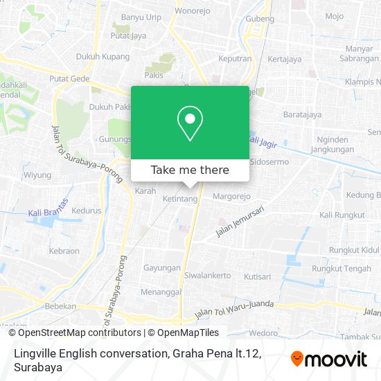 Lingville English conversation, Graha Pena lt.12 map