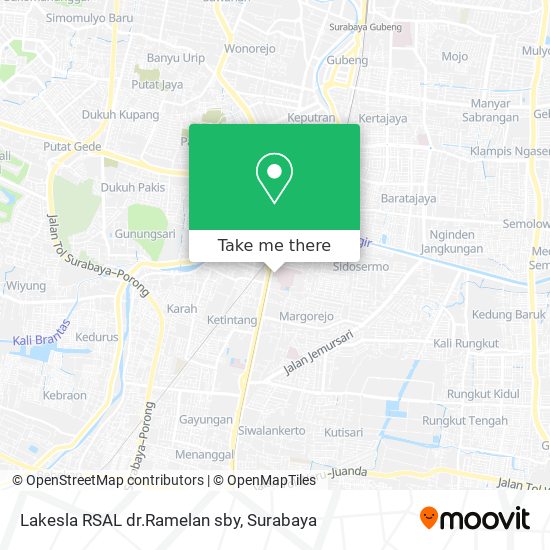 Lakesla RSAL dr.Ramelan sby map