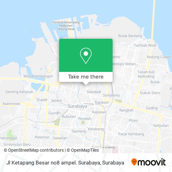 Jl Ketapang Besar no8 ampel. Surabaya map