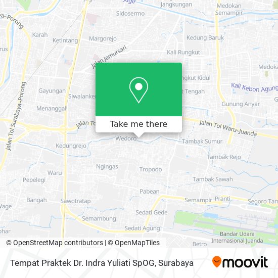 Tempat Praktek Dr. Indra Yuliati SpOG map