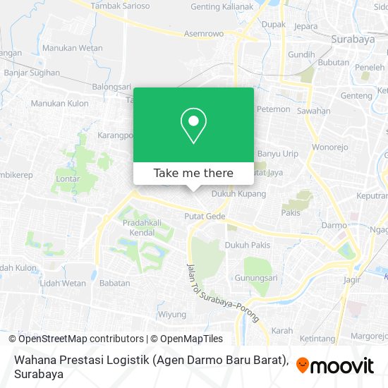 Wahana Prestasi Logistik (Agen Darmo Baru Barat) map