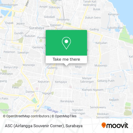 ASC (Airlangga Souvenir Corner) map