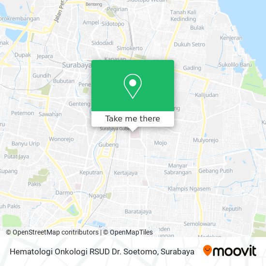 Hematologi Onkologi RSUD Dr. Soetomo map