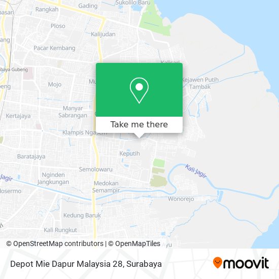 Depot Mie Dapur Malaysia 28 map