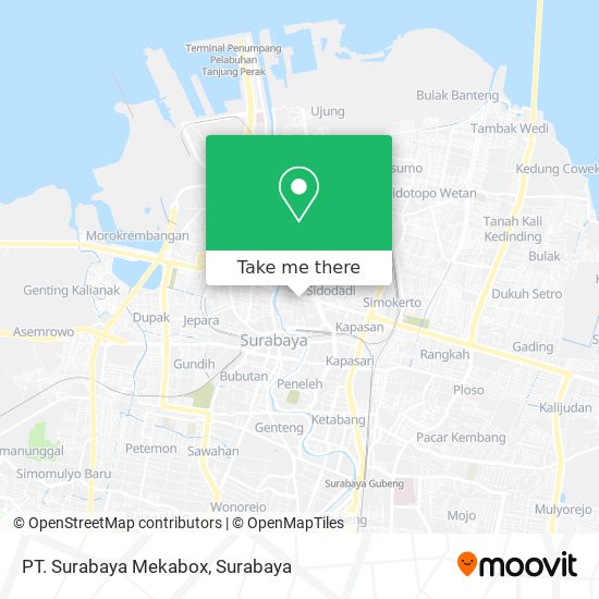 PT. Surabaya Mekabox map