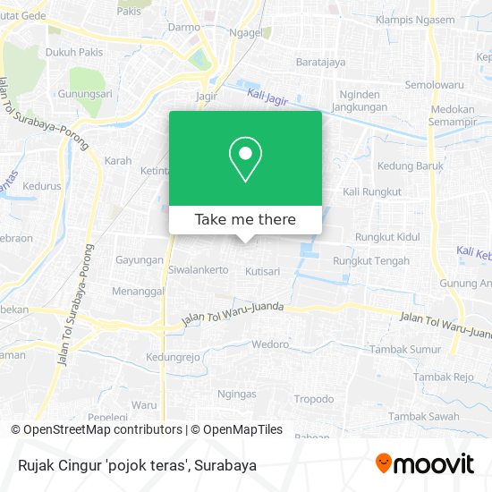 Rujak Cingur 'pojok teras' map
