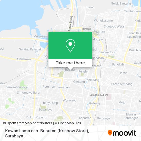 Kawan Lama cab. Bubutan (Krisbow Store) map