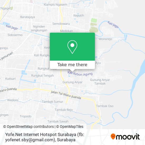 Yofe.Net Internet Hotspot Surabaya (fb: yofenet.sby@gmail.com) map