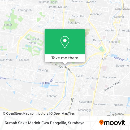 Rumah Sakit Marinir Ewa Pangalila map