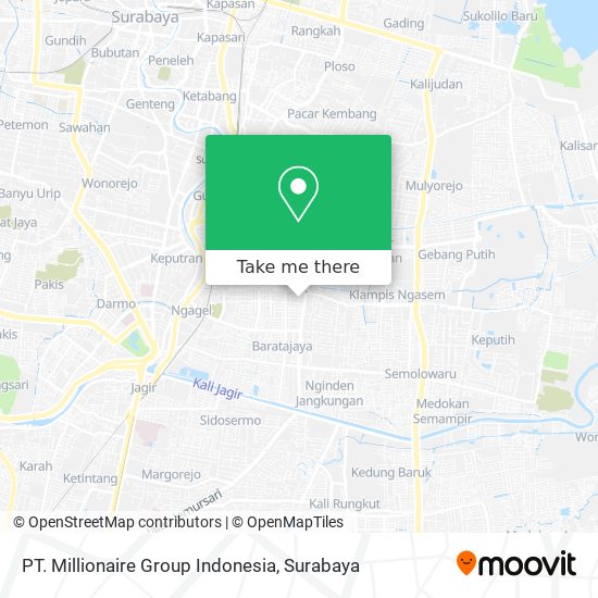 PT. Millionaire Group Indonesia map