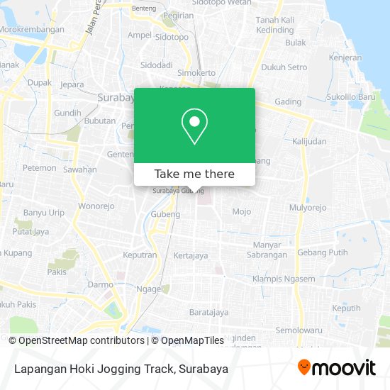 Lapangan Hoki Jogging Track map