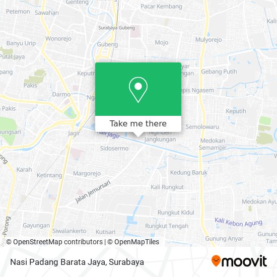 Nasi Padang Barata Jaya map