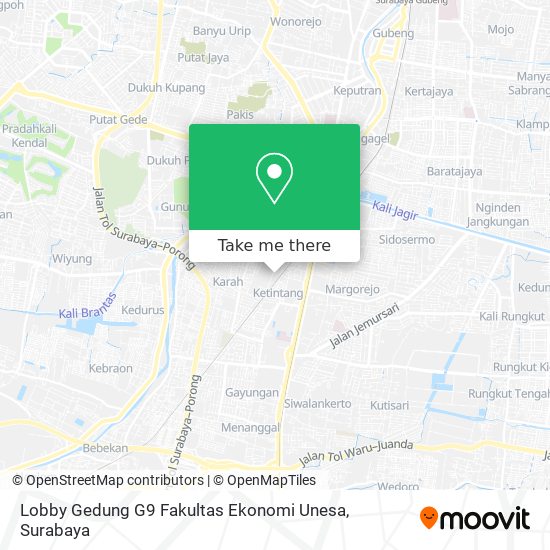 Lobby Gedung G9 Fakultas Ekonomi Unesa map