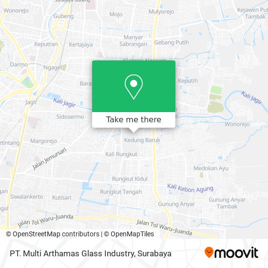 PT. Multi Arthamas Glass Industry map