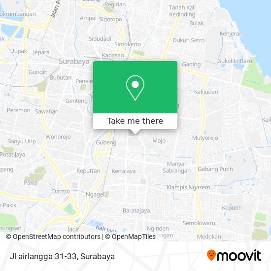 Jl airlangga 31-33 map